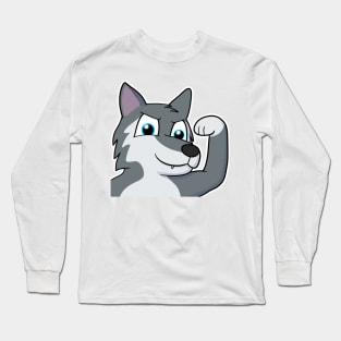 IIsWolfee First Twitch Emote Long Sleeve T-Shirt